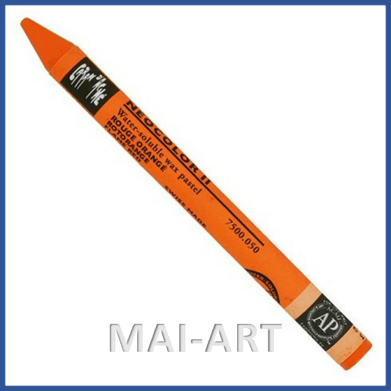 Neocolor II - Flame Red - 7500.050 Caran D'Ache Neocolor II
