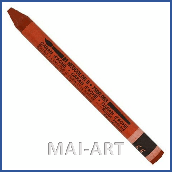 Neocolor II - English Red - 7500.063 Caran D
