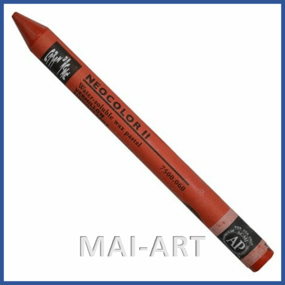 Neocolor II - Vermilion - 7500.060 Caran D