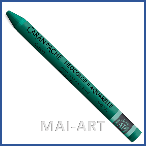 Neocolor II - Dark Green - 7500.229 Caran D
