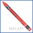 Neocolor II - Light Cadmium Red - 7500.560 Caran D'Ache Neocolor II קרנדש