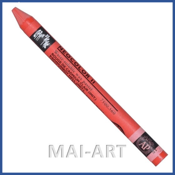 Neocolor II - Light Cadmium Red - 7500.560 Caran D