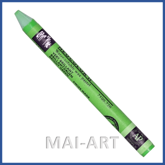 Neocolor II - Bright Green - 7500.720 Caran D