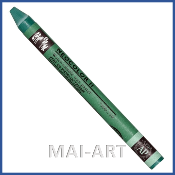 Neocolor II - Phthalocyanine Green - 7500.710 Caran D
