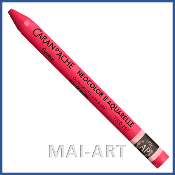 Neocolor II - Ruby Red- 7500.280 Caran D'Ache Neocolor II