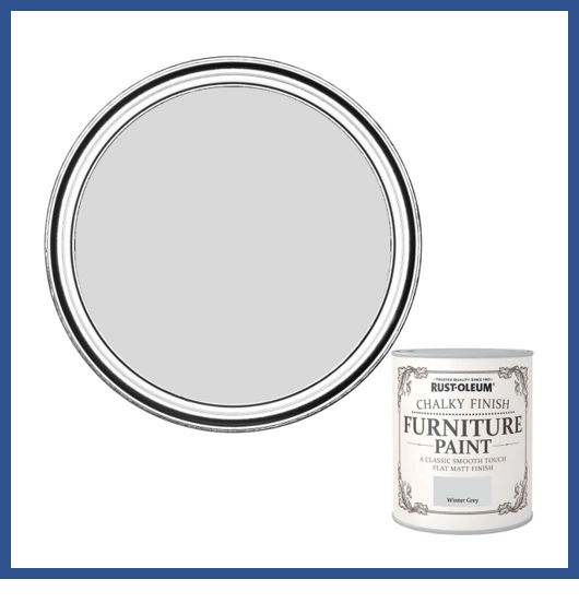 צבע שאבי שיק גימור מט FURNITURE PAINT WINTER GREY 14013 
