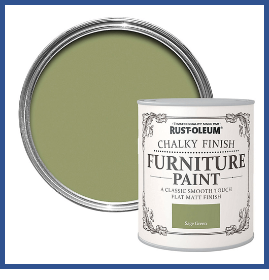 צבע שאבי שיק גימור מט FURNITURE PAINT SAGE GREEN 14007 