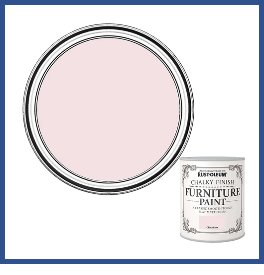 צבע שאבי שיק גימור מט FURNITURE PAINT CHINA ROSE 5642 