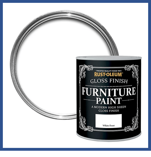 צבע שאבי שיק גימור מבריק FURNITURE PAINT WHITE FROST 5600 