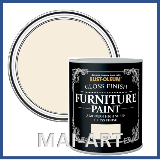 צבע שאבי שיק גימור מבריק FURNITURE PAINT PORCELAIN 5602 