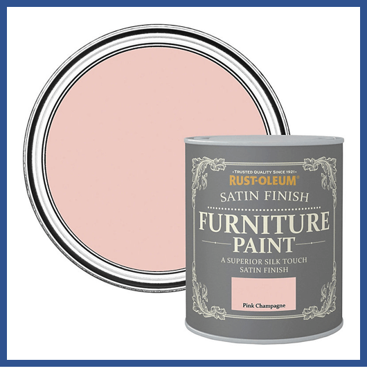 צבע שאבי שיק גימור משי FURNITURE PAINT PINK CHAMPAGNE 5855 