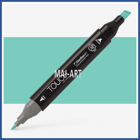 מרקר TOUCH TWIN TURQUOISE BLUE B68 