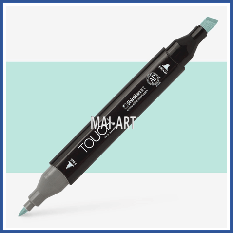 מרקר TOUCH TWIN MINT BLUE B143 