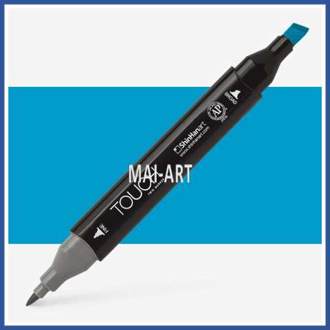 מרקר TOUCH TWIN  CERULEAN BLUE B63 