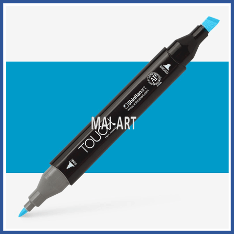 מרקר TOUCH TWIN  PRIMARY CYAN  B261 