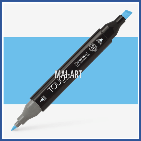 מרקר TOUCH TWIN  LIGHT BLUE PB271 
