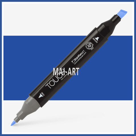מרקר TOUCH TWIN NAPOLEON BLUE  PB72 