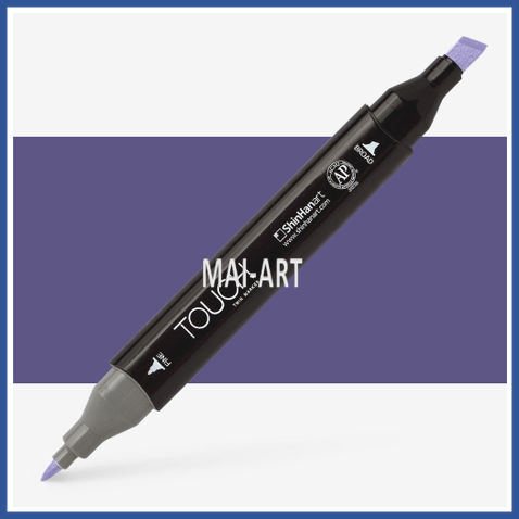 מרקר TOUCH TWIN  VIOLET DARK PB274 