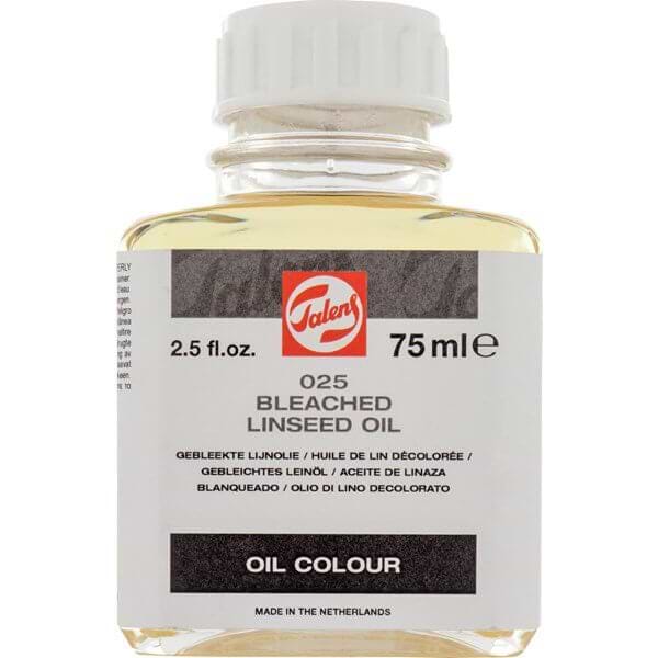 BLEACHED LINSEED OIL 75ML TASLENS 025