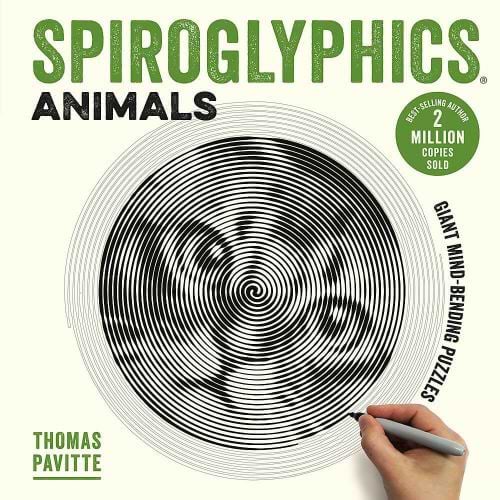 חוברת צביעה SPIROGLAYPHICS ANIMALS