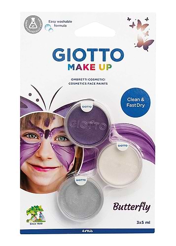סט 3 צבעים לאיפור מבית GIOTTO