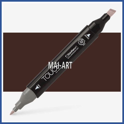 מרקר TOUCH TWIN CHESTNUT BROWN BR98
