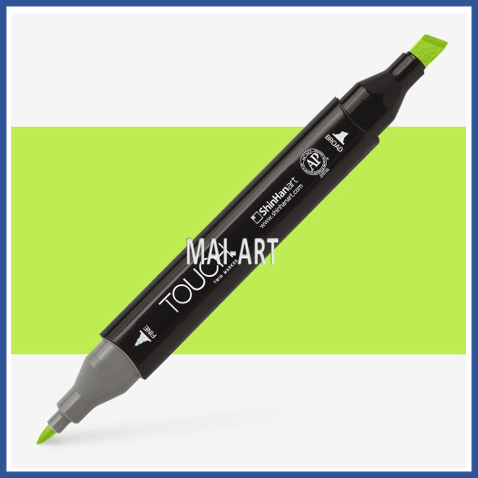 מרקר TOUCH TWIN FLUORESCENT GREEN F124
