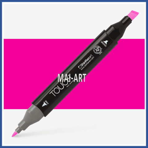 מרקר TOUCH TWIN FLUORESCENT ROSE F125