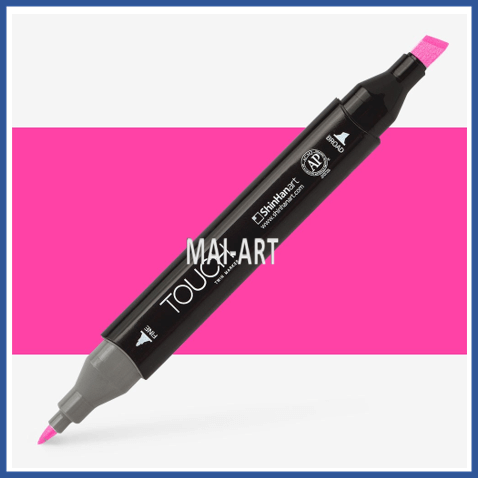מרקר TOUCH TWIN FLUORESCENT PINK F126