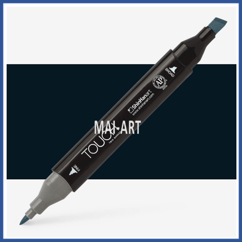 מרקר TOUCH TWIN BLACK 120