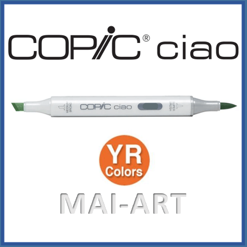  copic ciao marker YR - yellow red