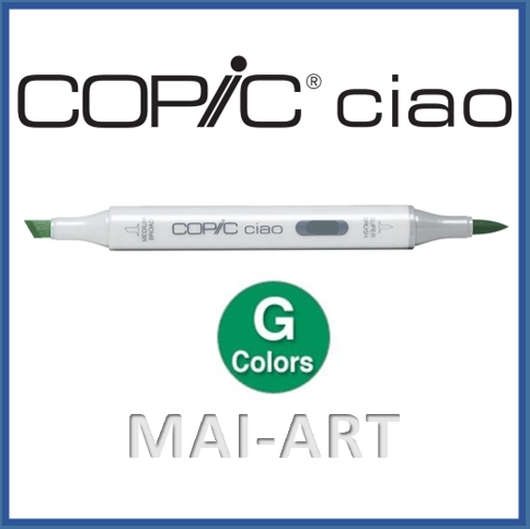  copic ciao marker G - green