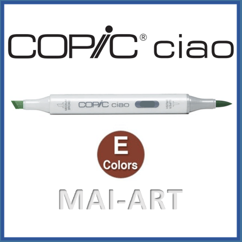  copic ciao marker E - earth