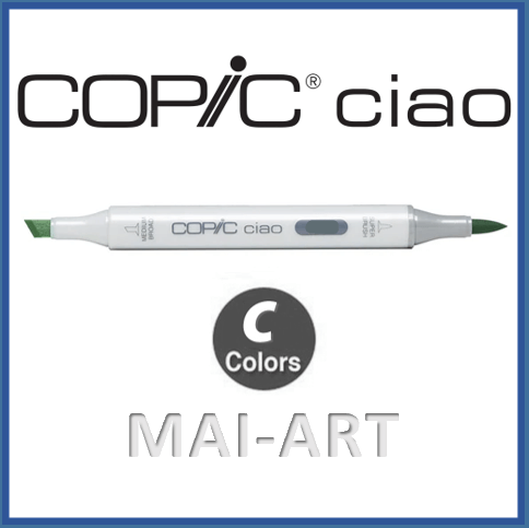  copic ciao marker C W - all gray