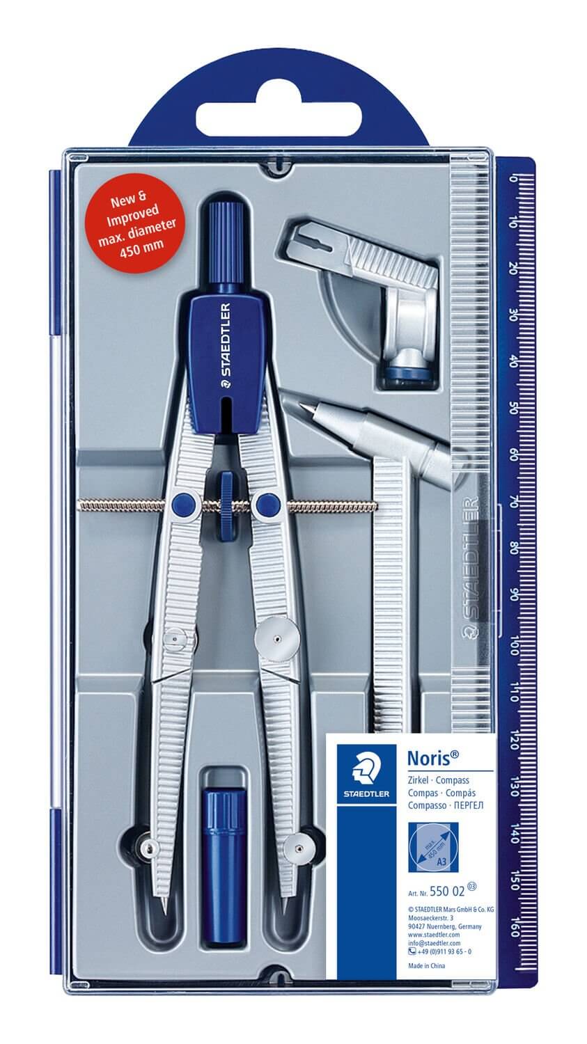 מחוגה מקצועית STAEDTLER NORIS 55002
