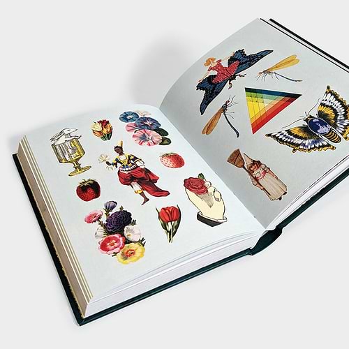 ספר מדבקות ענק ANTIQUARIAN STICKER BOOK 