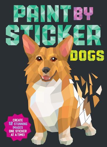 חוברת עבודה PAINT BY STICKER DOGS