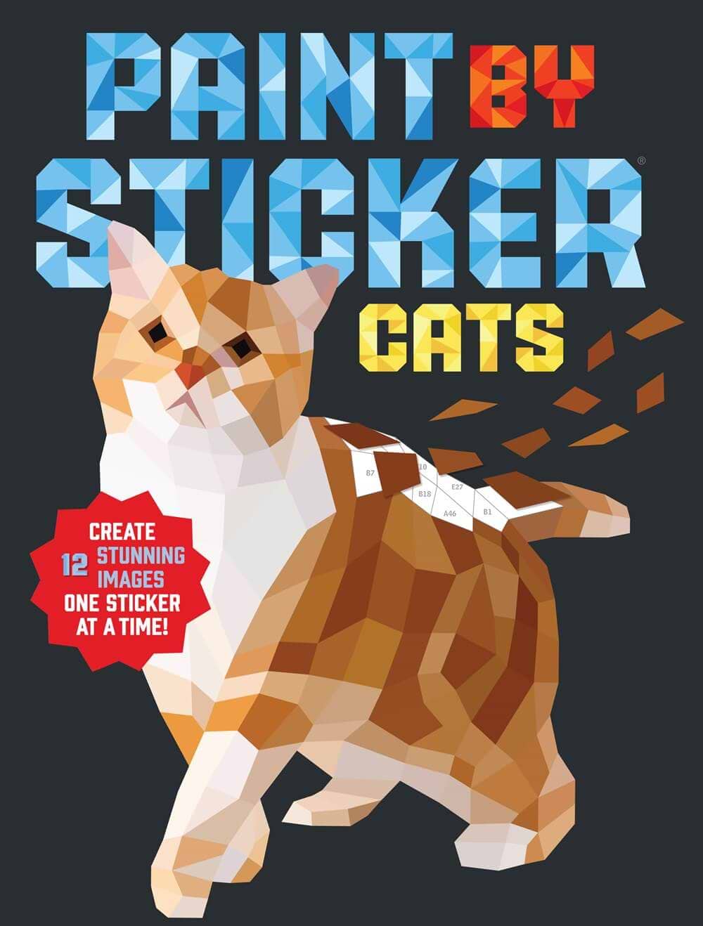 חוברת עבודה PAINT BY STICKER CATS