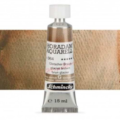 צבעי מים HORADAM Supergranulierend GALAXIE glacier brown 964 15ML