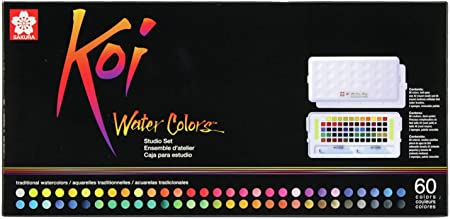 סט 60 צבעי מים סקורה