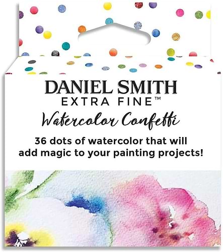 ערכת צבעי מים נקודות DANIEL SMITH WATERCOLOR CONFETTI