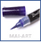 טוש מכחול נצנצים PENTEL ART DUAL METALLIC BRUSH VIOLET + METALLIC BLUE פנטל