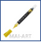 טוש מכחול נצנצים מטאלי PENTEL ART DUAL METALLIC BRUSH GOLD פנטל