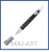 טוש מכחול נצנצים מטאלי PENTEL ART DUAL METALLIC BRUSH SILVER פנטל
