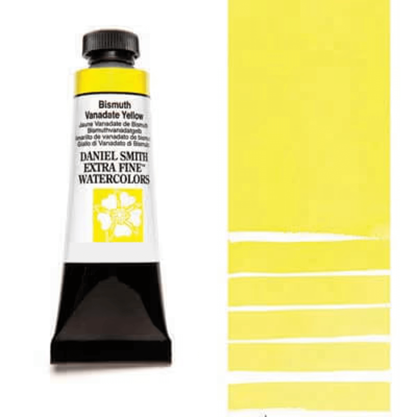 צבע מים שפופרת BISMUTH VANADATE YELLOW 5ML S2  DANIEL SMITH 