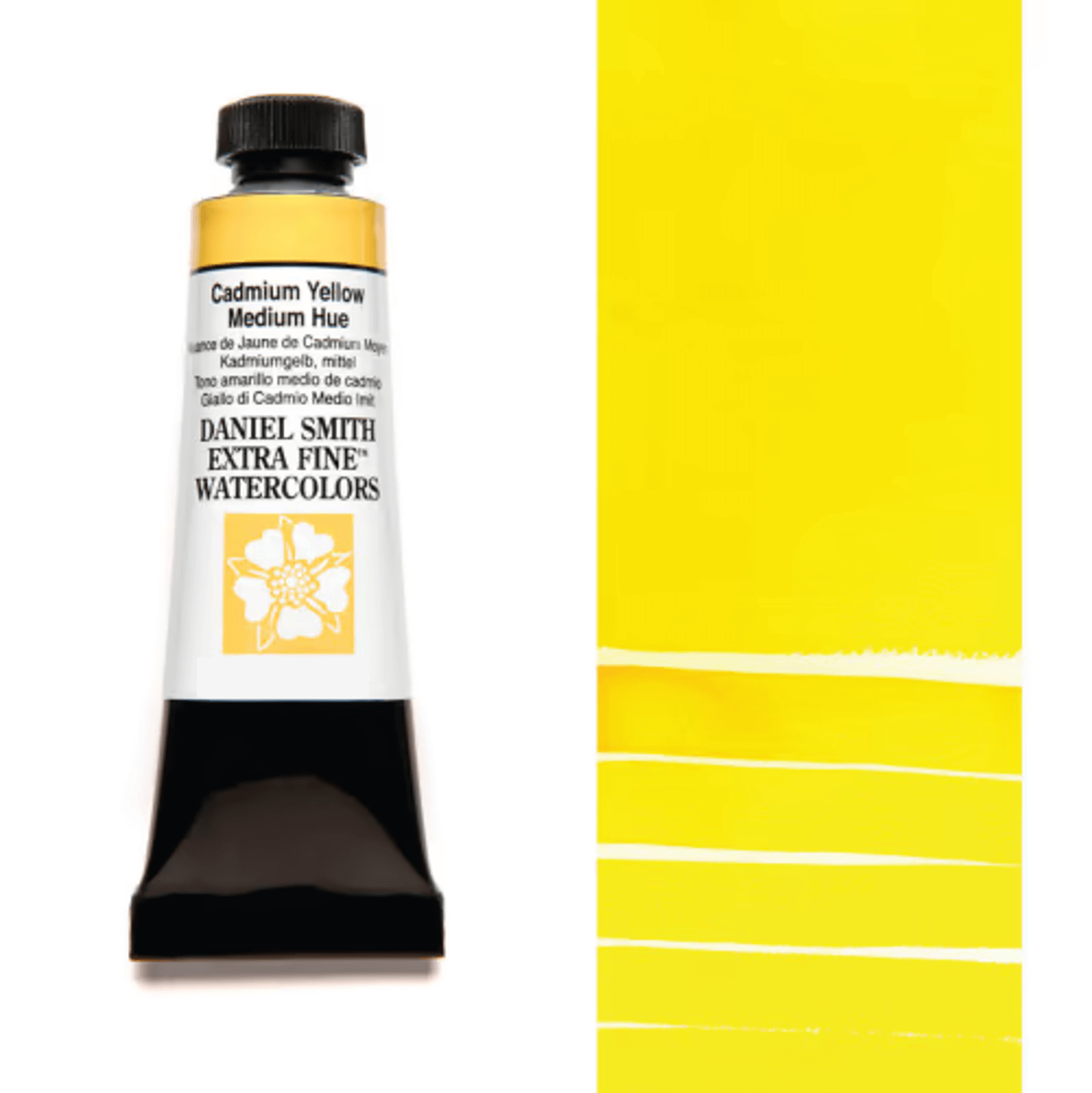 צבע מים שפופרת CADMIUM YELLOW MED.HUE 5ML S3  DANIEL SMITH 