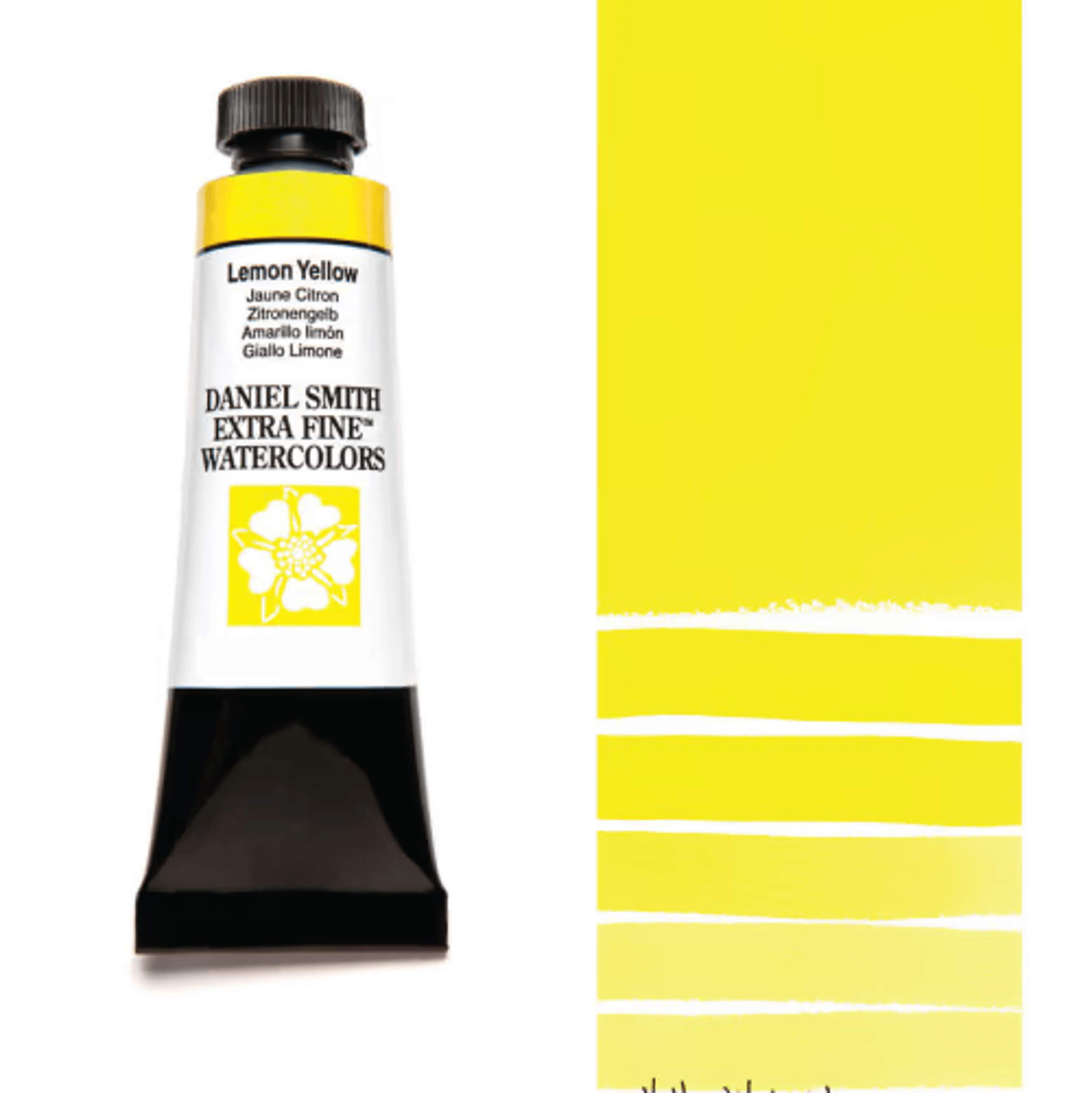 צבע מים שפופרת LEMON YELLOW 5ML S1  DANIEL SMITH 