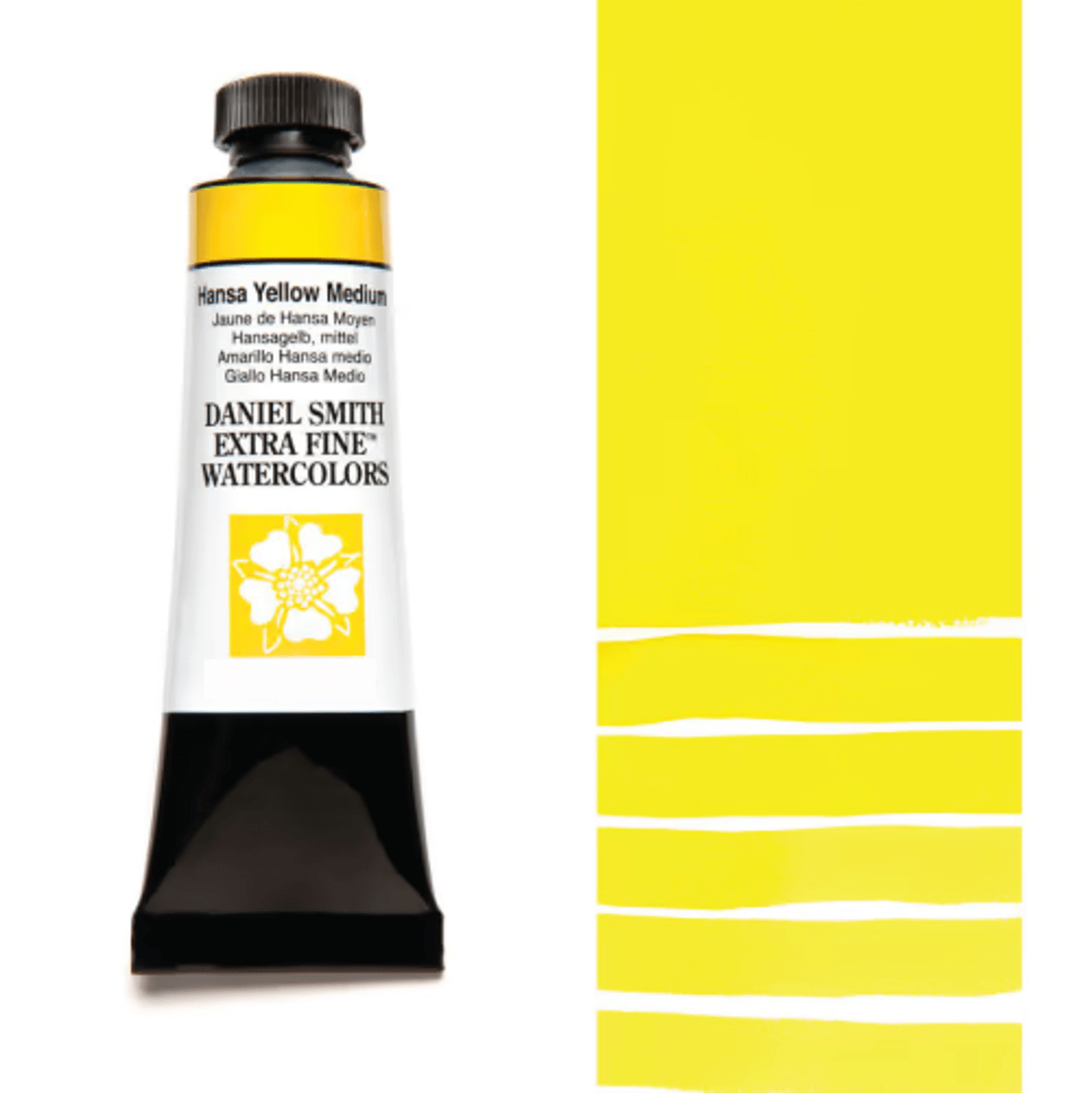 צבע מים שפופרת HANSA YELLOW MEDIUM 5ML S2  DANIEL SMITH 