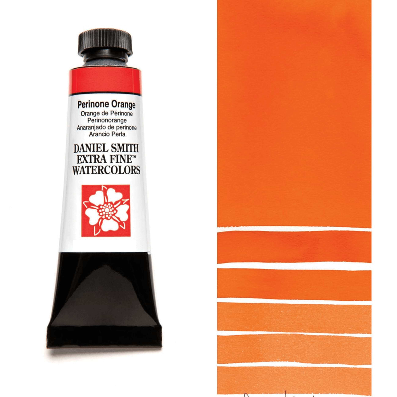 צבע מים שפופרת PERINONE ORANGE 5ML 3  DANIEL SMITH 