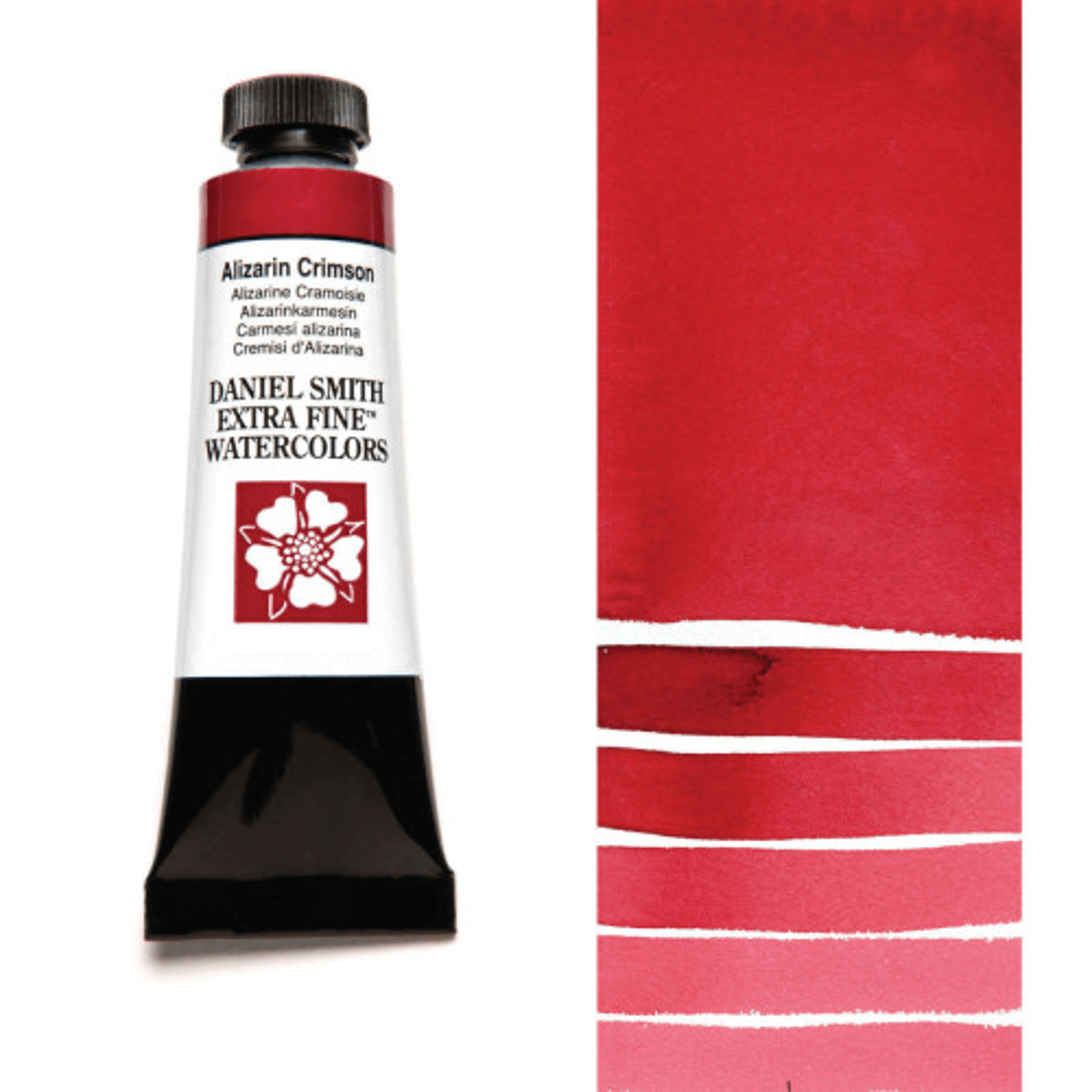 צבע מים שפופרת ALIZARIN CRIMSON 5ML S1  DANIEL SMITH 